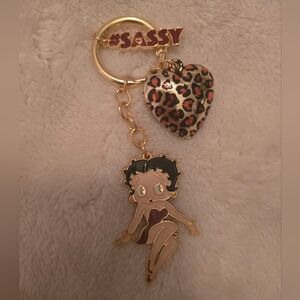 Betty Boop Bag Charm